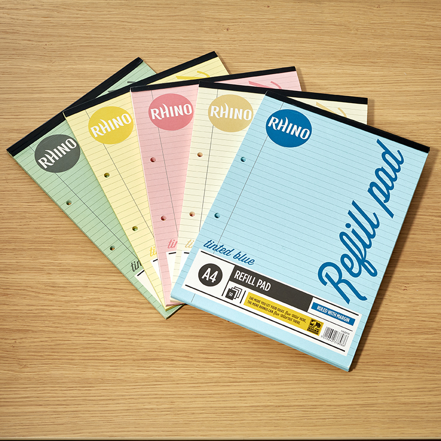 Pastel Coloured Refill Pads for SEN