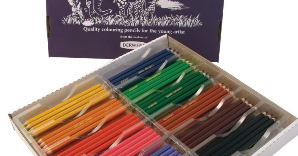 Lakeland Jumbo Colouring Pencils Assorted … Rhino Stationery