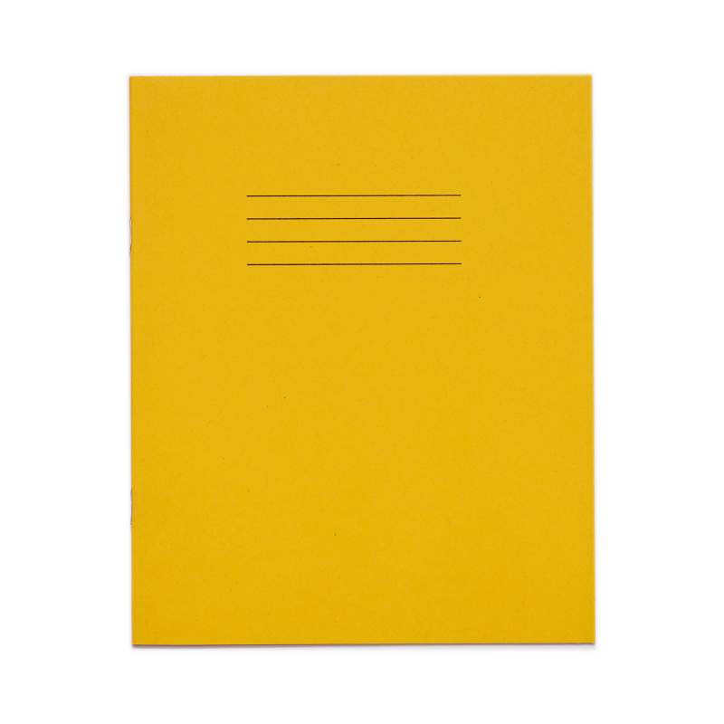 RHINO 8 x 6.5 Exercise Book 32 Page, Yellow, F15/B Rhino Stationery