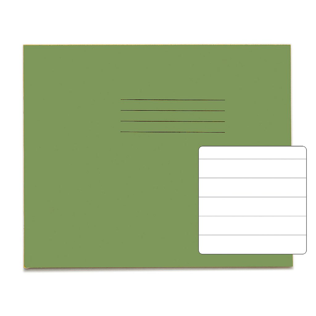 6 5x8 Exercise Book 40 Page Lt Green Lined Product 0 VAA007 LR