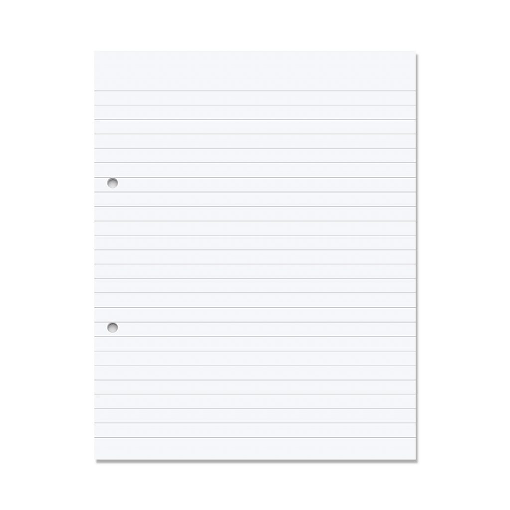 9 x 7 A5 File Paper 500 Leaf 8mm Lined Product 1 VAQ106 6 LR