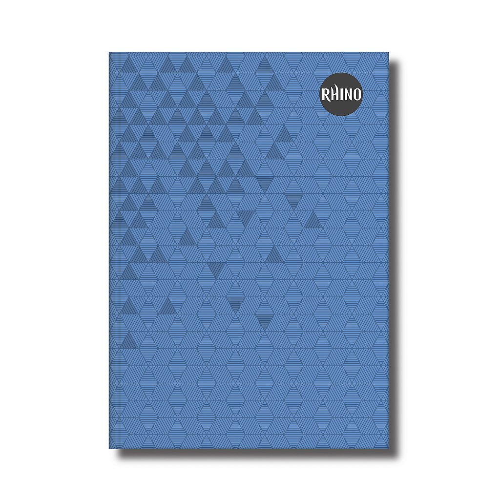 A5 Casebound Book 192 Page Blue 8mm Lined Product 1 RCBA5 B 8 LR