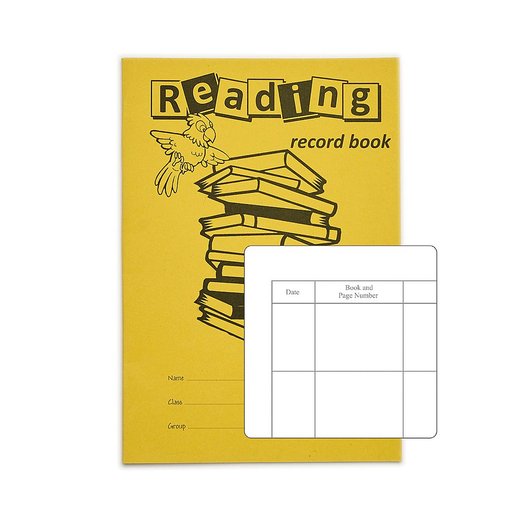 A5 Reading Record Book 40 Page Yellow Product 0 SDRR5 6 LR