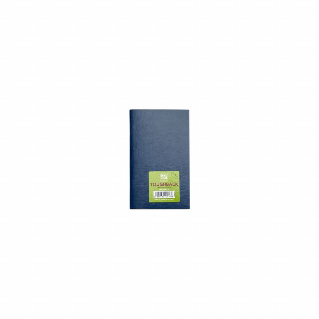 RHINO A6 Notebook 120 Page Dark Blue 7mm Lined Product 1 TBNB LR