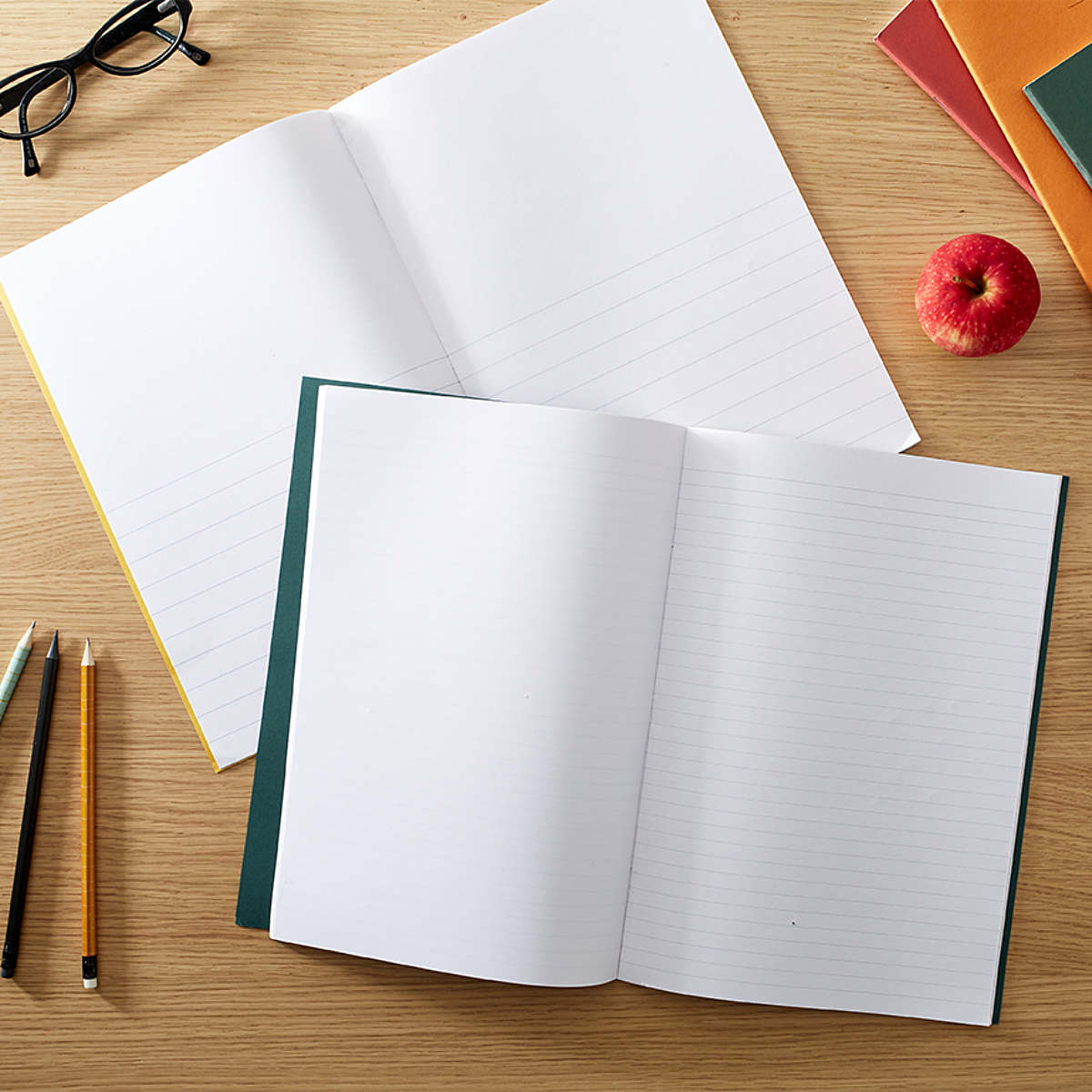 RHINO 8 x 6.5 Exercise Book 48 Page, Yellow, TB/F15 RHINO Stationery